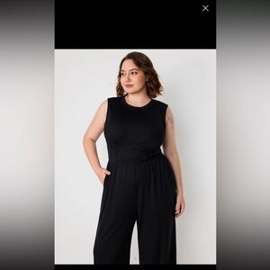 Cider Sleeveless Corset Detail Jumpsuit